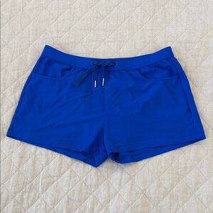 Vibrant Blue Men's Swim Trunks